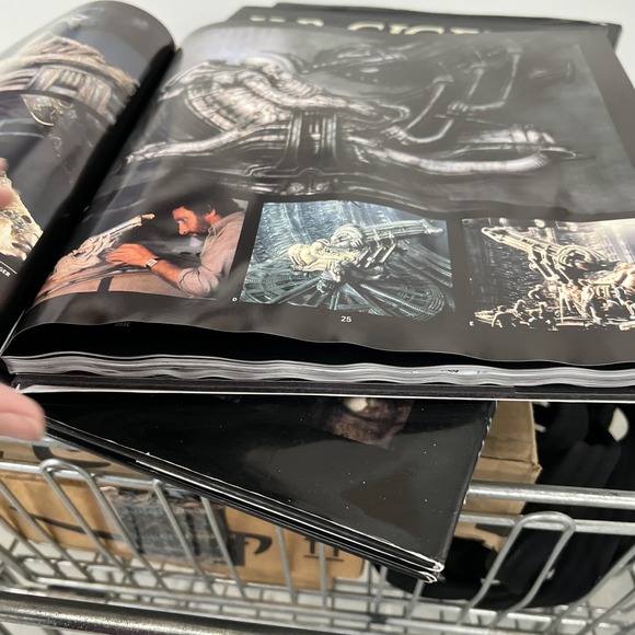 H.R. GIGER'S FILM DESIGN Hardcover Book - Ridley Scott - Alien - Necronomicon I - Picture 11 of 14